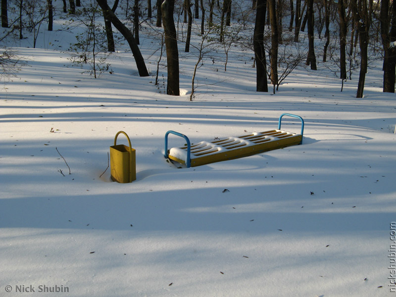 Snow in Odessa, 2009