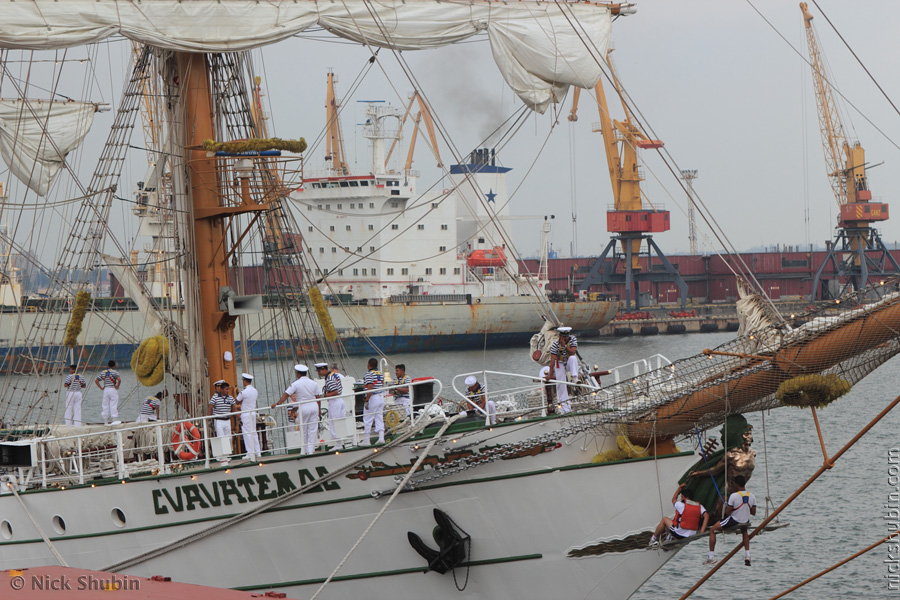 Cuauhtémoc ship in Odessa, 2011