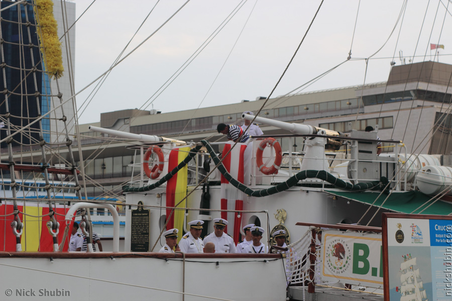 Cuauhtémoc ship in Odessa, 2011